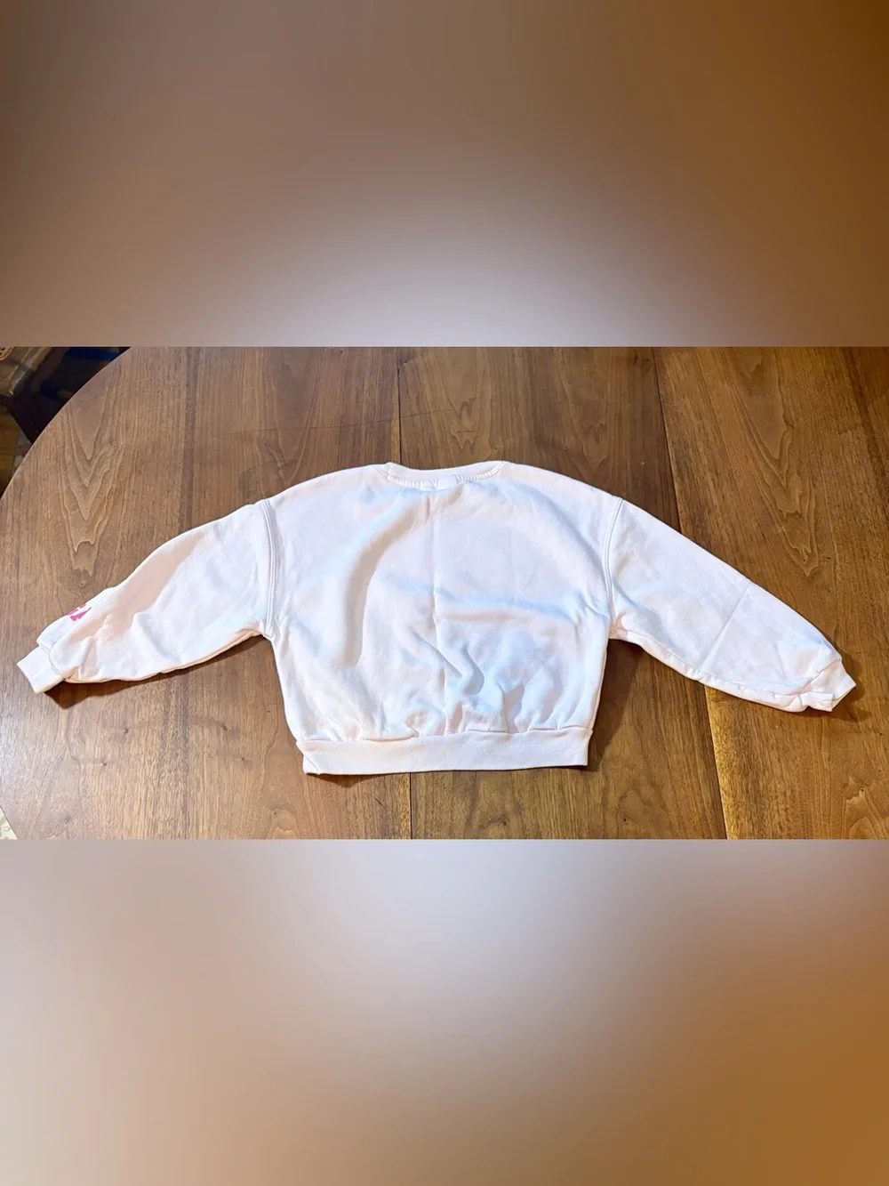 GAP Girls Barbie Pale Pink Sweatshirt Medium